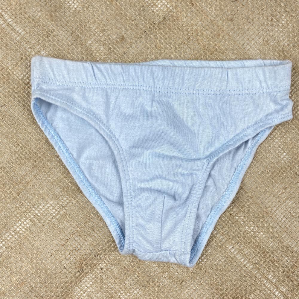 شورت طرح ساده آبی کمرنگ — تصویر ۲