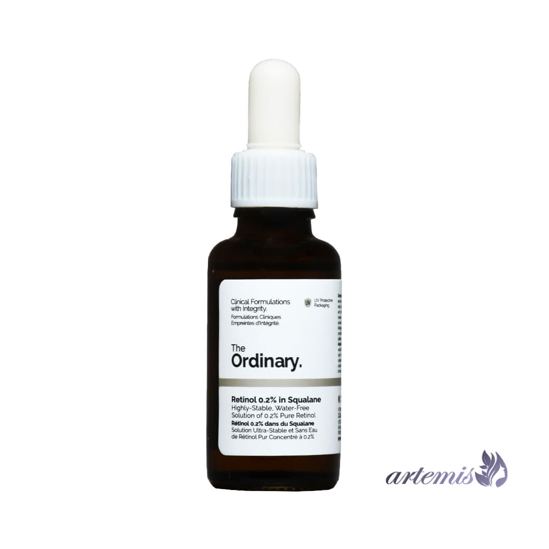 سرم پوست اوردینری مدل Retinol 02% in Squalane حجم 30 میلی لیتر
