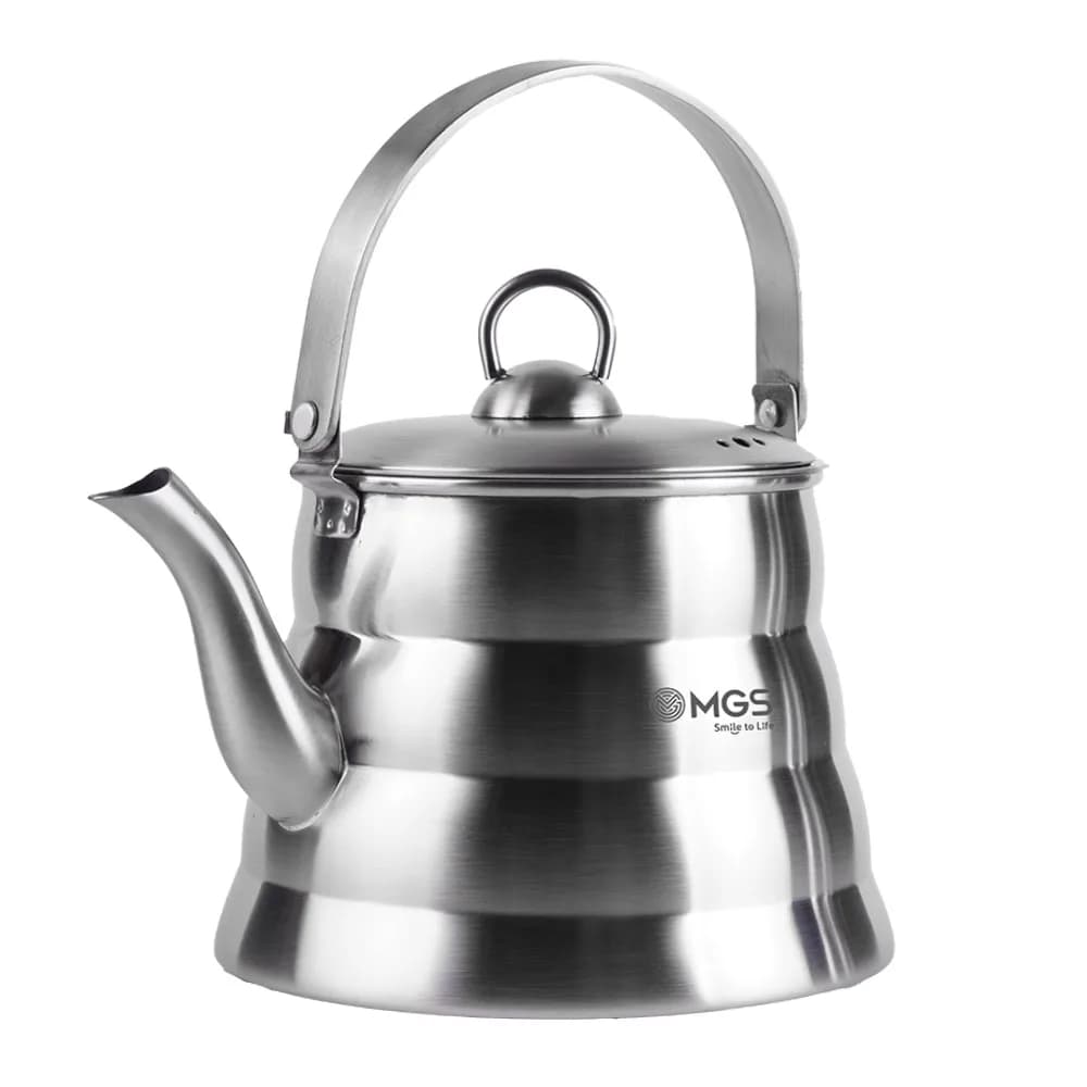 کتری لوله دار 2.5لیتری برند mgs کف چدن — تصویر ۲