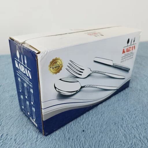 سرویس قاشق و چنگال برندKABAN پارچه146 — تصویر ۴