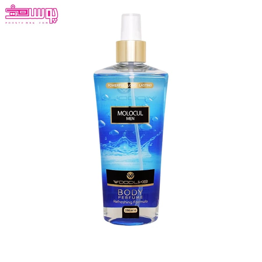 بادی اسپلش وودلایک مدل مولکول من Body Splash Woodlike Molocul Men — تصویر ۵