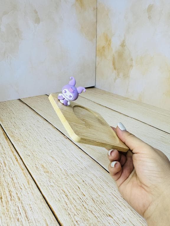 ماگ کرومی زیر چوبی دار کد 2598 — تصویر ۳