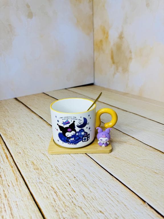 ماگ کرومی زیر چوبی دار کد 2598 — تصویر ۵