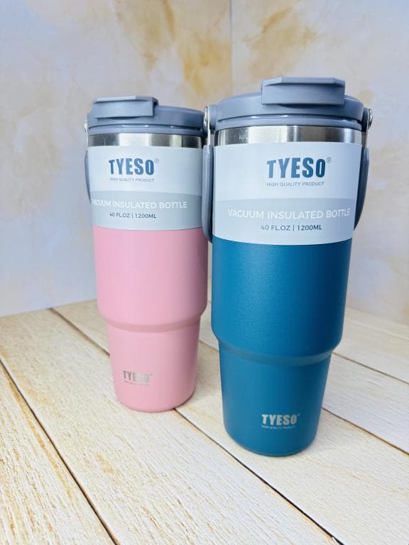 تراول ماگ تامبلر دو حالته تایسو (TYESO) حجم 1200 میل کد 2580