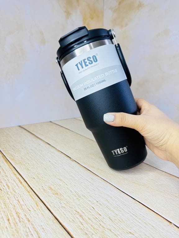 تراول ماگ تامبلر دو حالته تایسو (TYESO) حجم 1050 میل کد 2579 — تصویر ۴