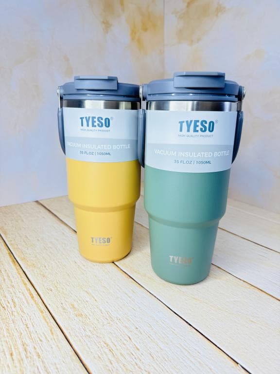 تراول ماگ تامبلر دو حالته تایسو (TYESO) حجم 1050 میل کد 2579