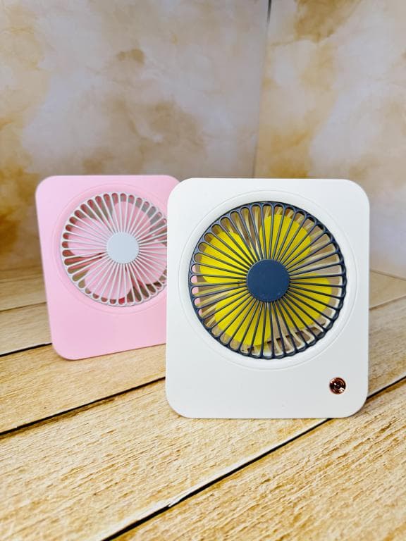 مینی فن پنکه شارژی رو میزی مدل کتابی کد 2556