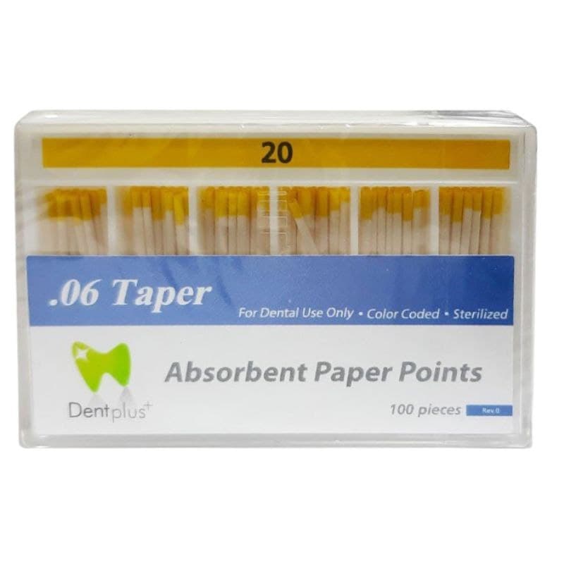 کن کاغذی 6درصد دنت پلاس DentPlus-Paper Points 6%