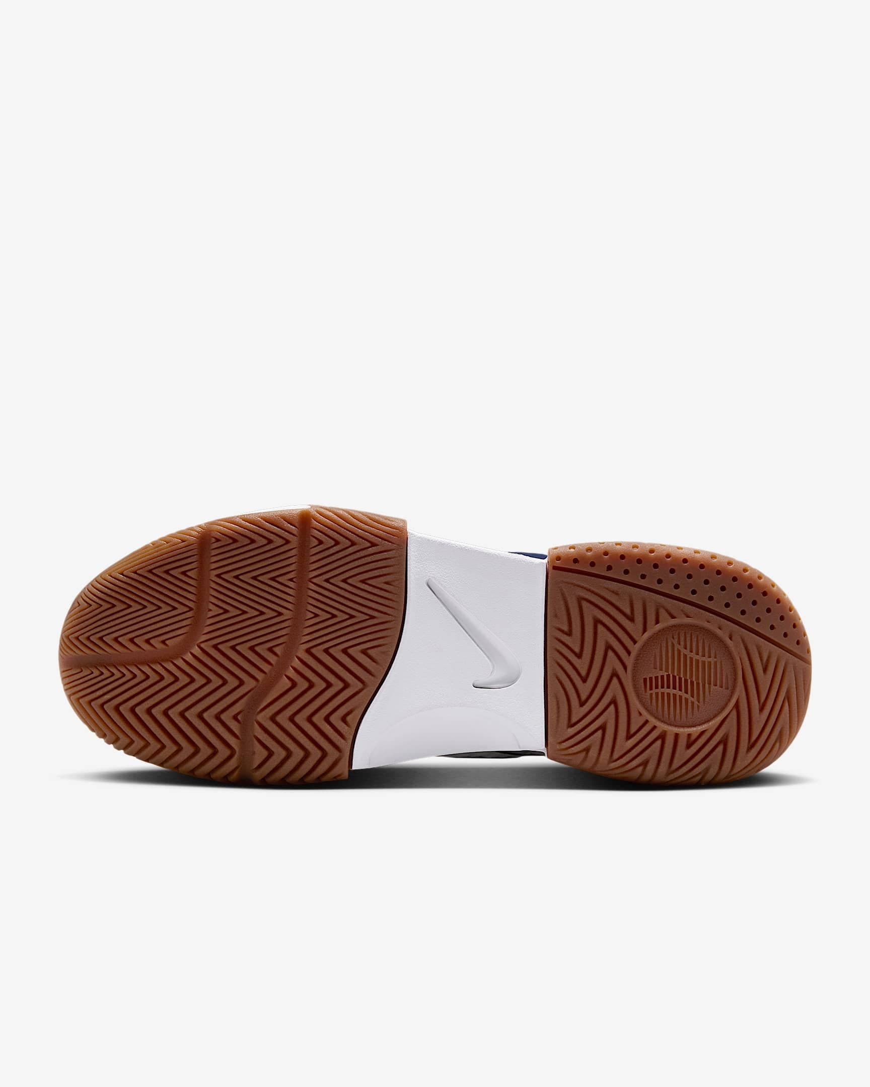 کفش تنیس مردانه نایک Nike Court Lite 4 Tennis Shoes- سفید/ سرمه ای — تصویر ۳