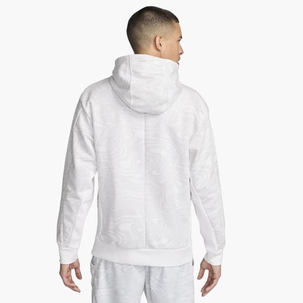 سویشرت تنیس مردانه نایک Nike Court Heritage DRI-FIT Sweatshirt- سفید — تصویر ۲