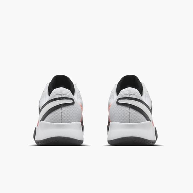 کفش تنیس مردانه نایک Nike Court Lite 4 Premium Men’s Clay Tennis Shoes- سفید/ نارنجی — تصویر ۵
