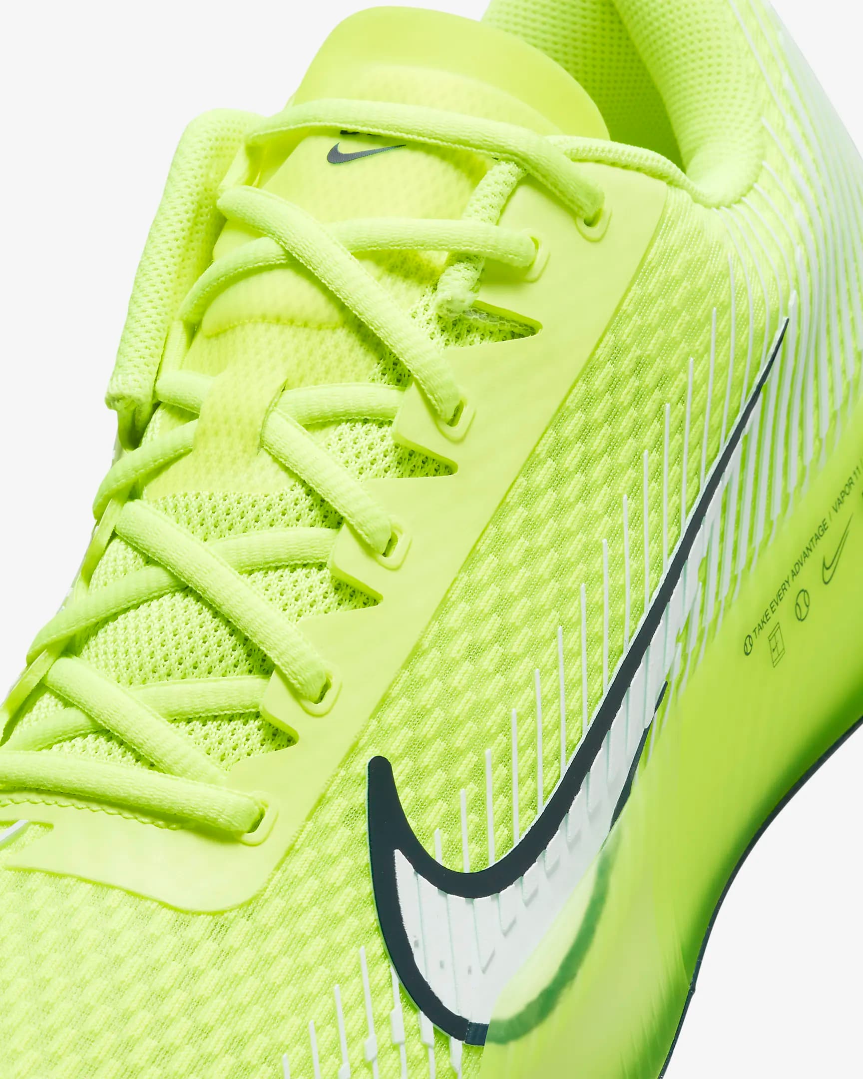 کفش تنیس مردانه نایک NikeCourt Air Zoom Vapor 11 Clay – سبز — تصویر ۸