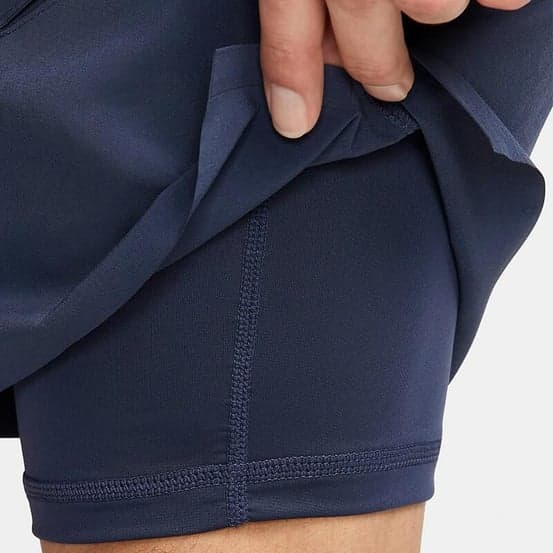 شلوارک تنیس مردانه نایک NikeCourt Slam Dri-FIT- سرمه ای — تصویر ۴