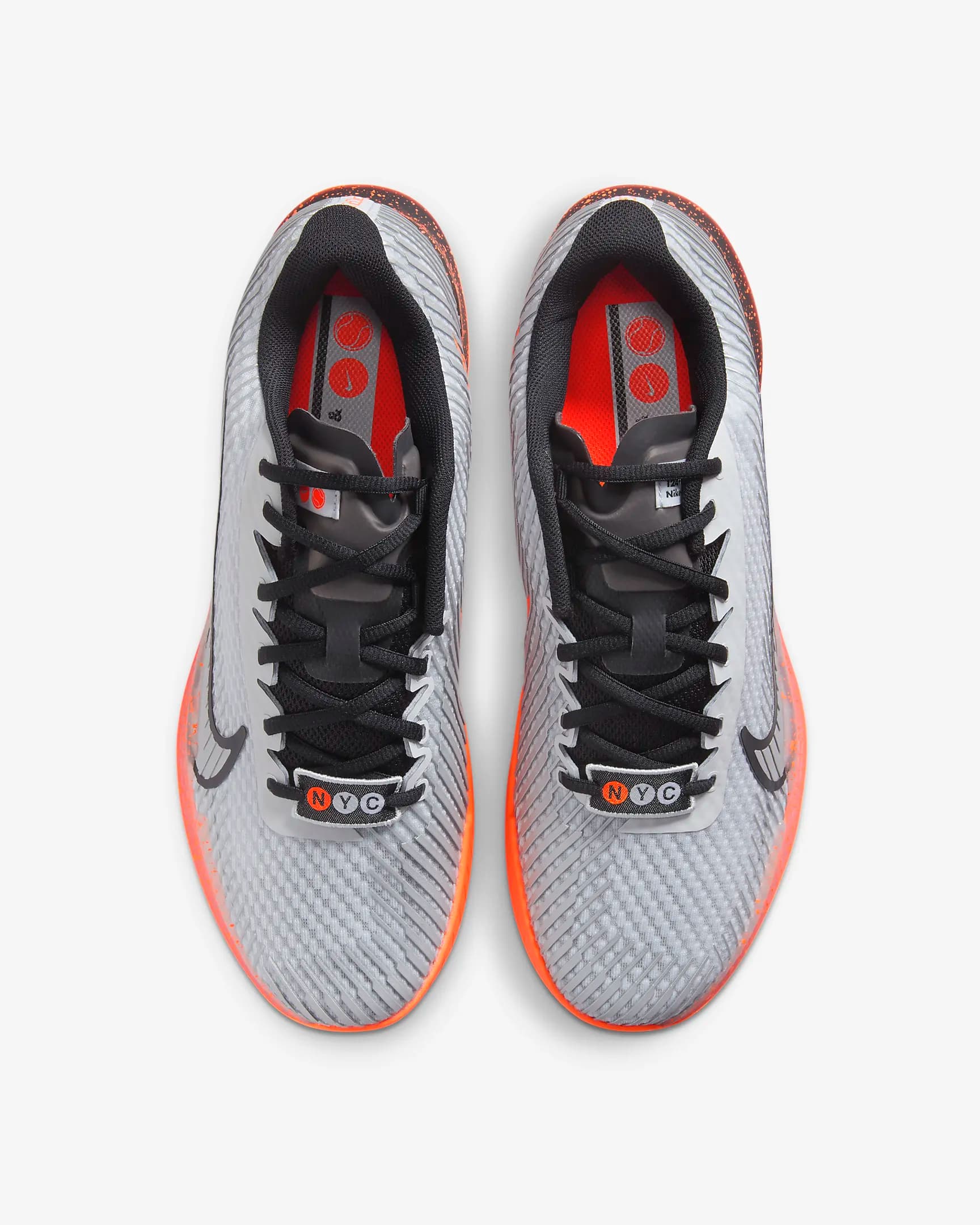 کفش تنیس مردانه نایک NikeCourt Vapor 11 Premium- طوسی — تصویر ۵