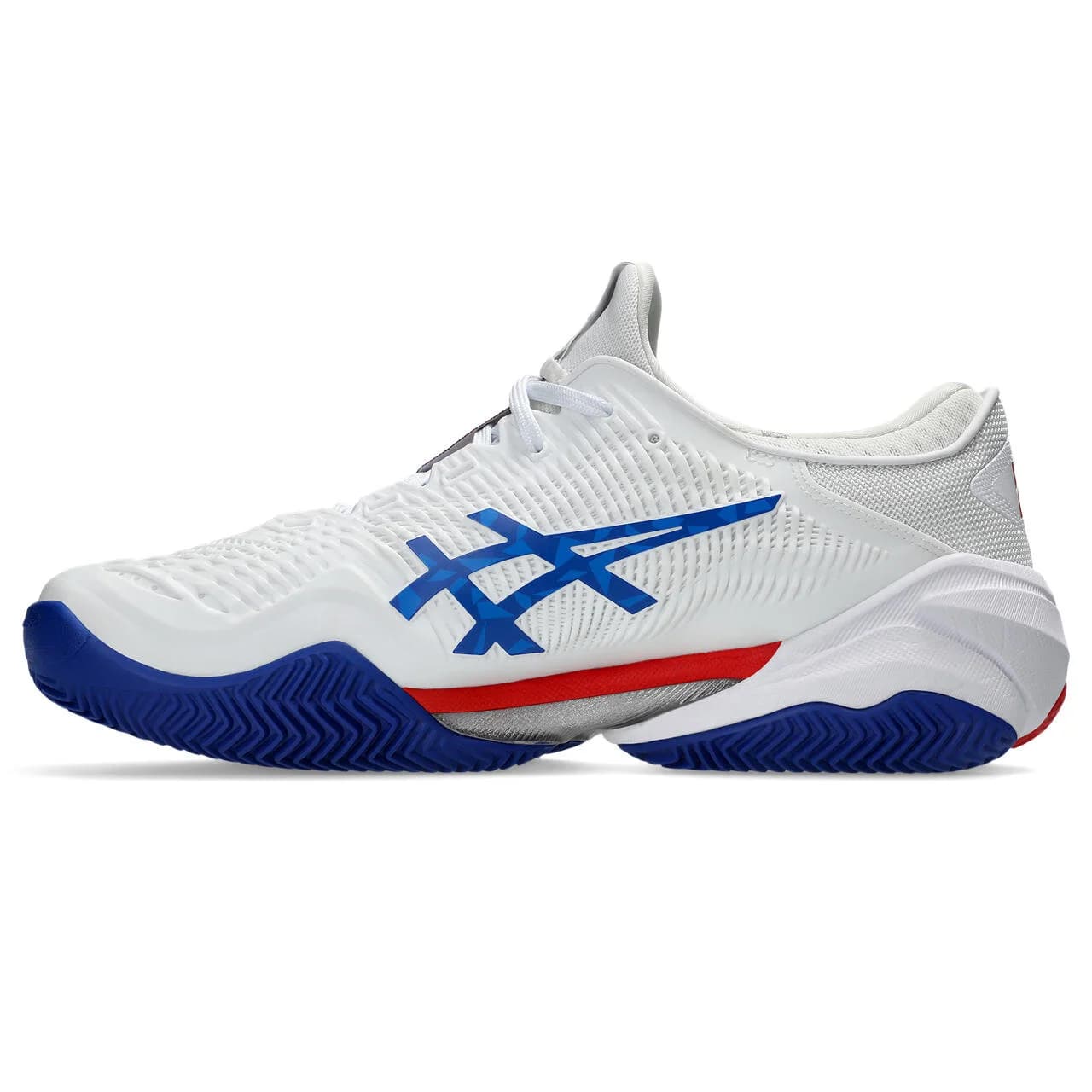 کفش تنیس مردانه اسیکس Asics Court FF 3 Novak Clay- سفید — تصویر ۲