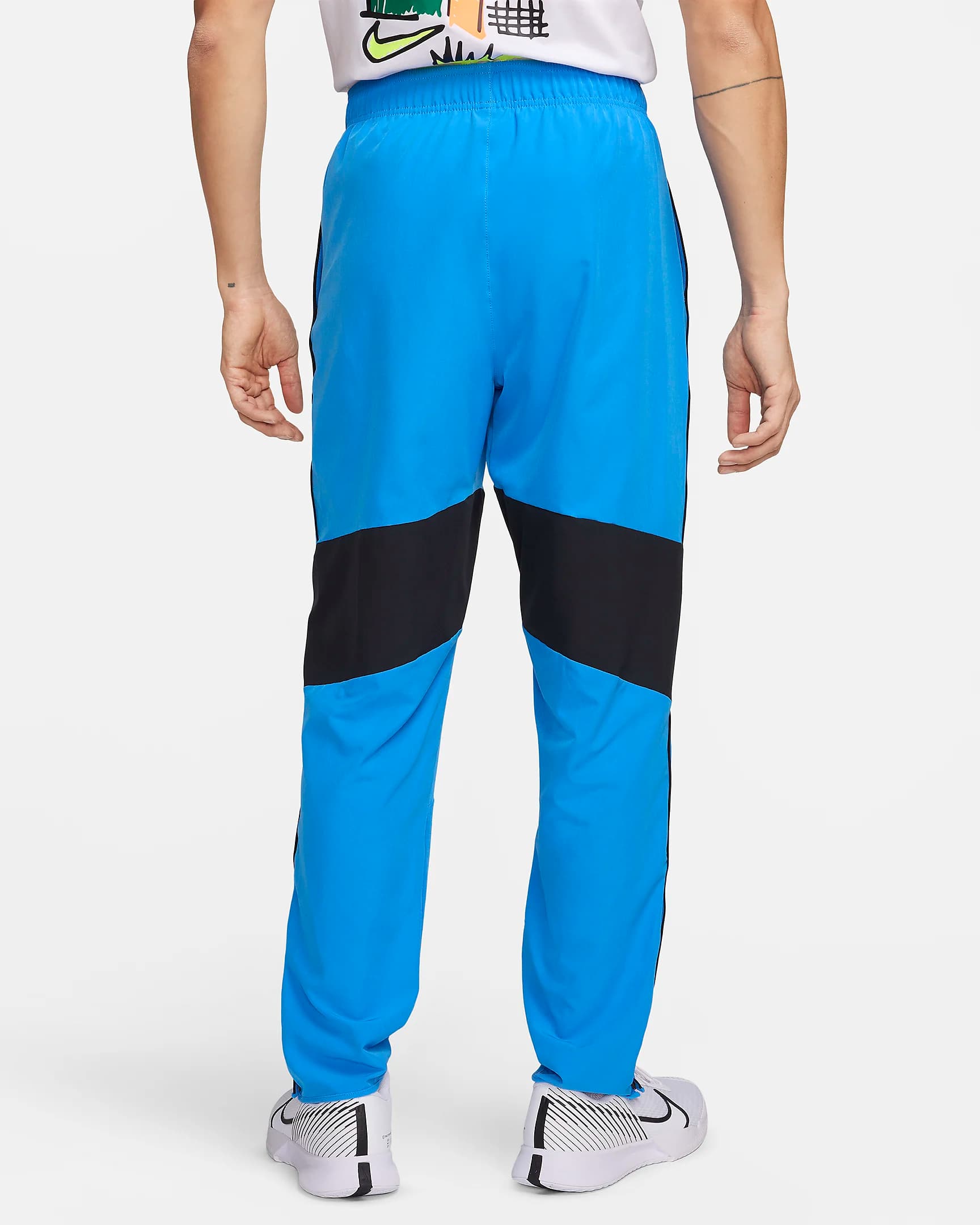 شلوار تنیس مردانه نایک NikeCourt Advantage Dri-FIT- آبی — تصویر ۲