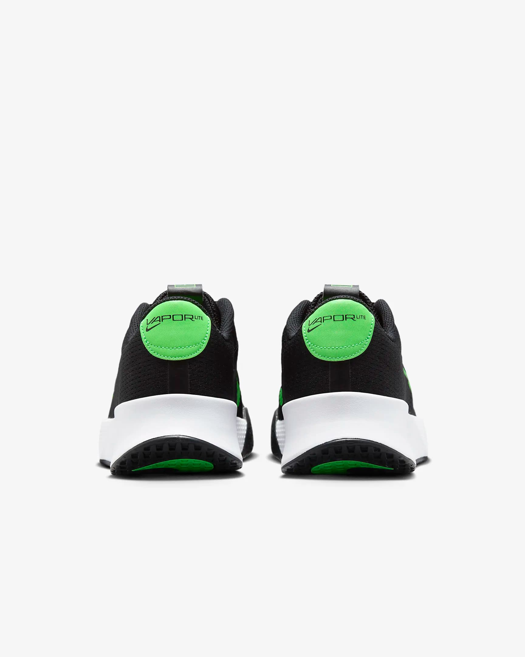 کفش تنیس مردانه نایک NikeCourt Vapor Lite 2– مشکی/سبز — تصویر ۶