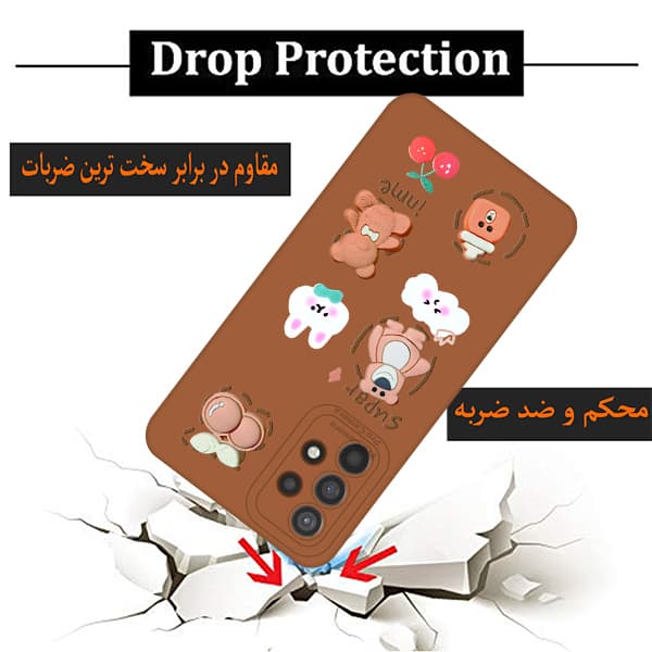 کاور پرشین کینگ مدل BRW21 برای گوشی سامسونگ Galaxy A750 / A7 2018 — تصویر ۴