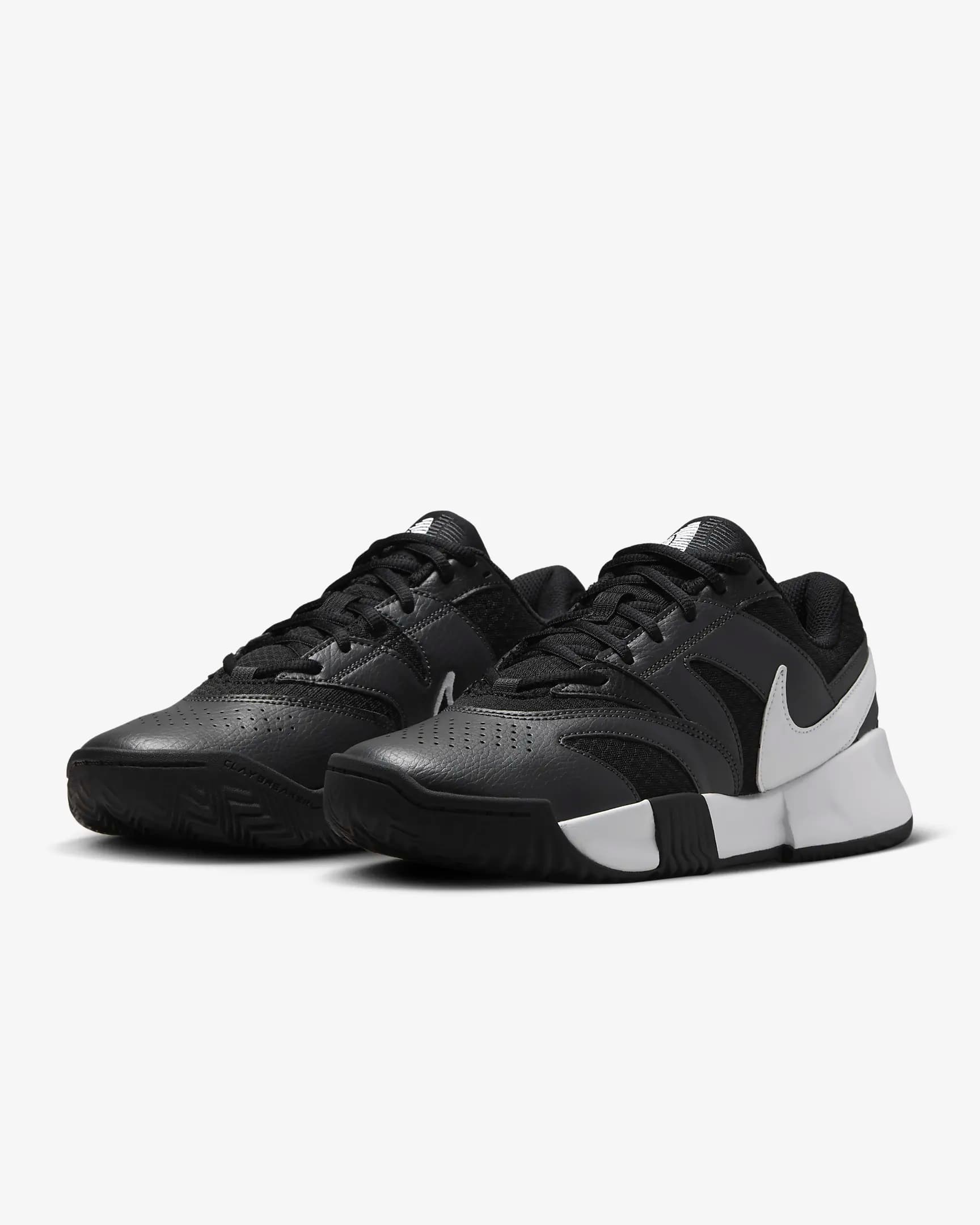 کفش تنیس زنانه نایک NikeCourt Lite 4 Clay- مشکی — تصویر ۵