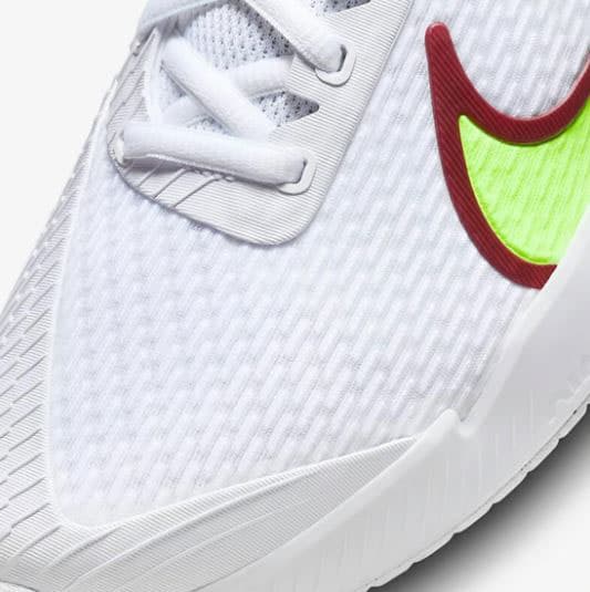 کفش تنیس مردانه نایک NikeCourt AirZoom Vapor Pro2 – سفید/زرشکی — تصویر ۷