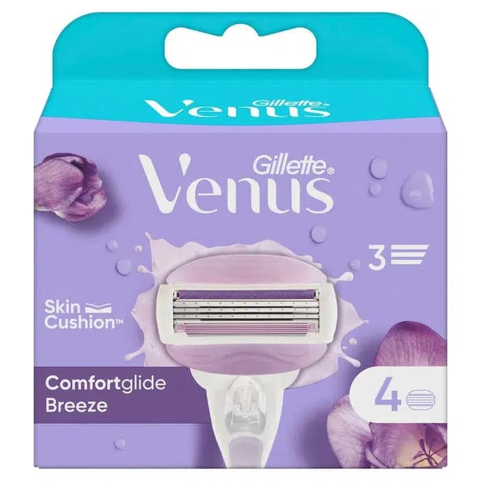 تیغ یدک ژیلت ونوس مدل Comfortglide Breeze (4 عدد)
