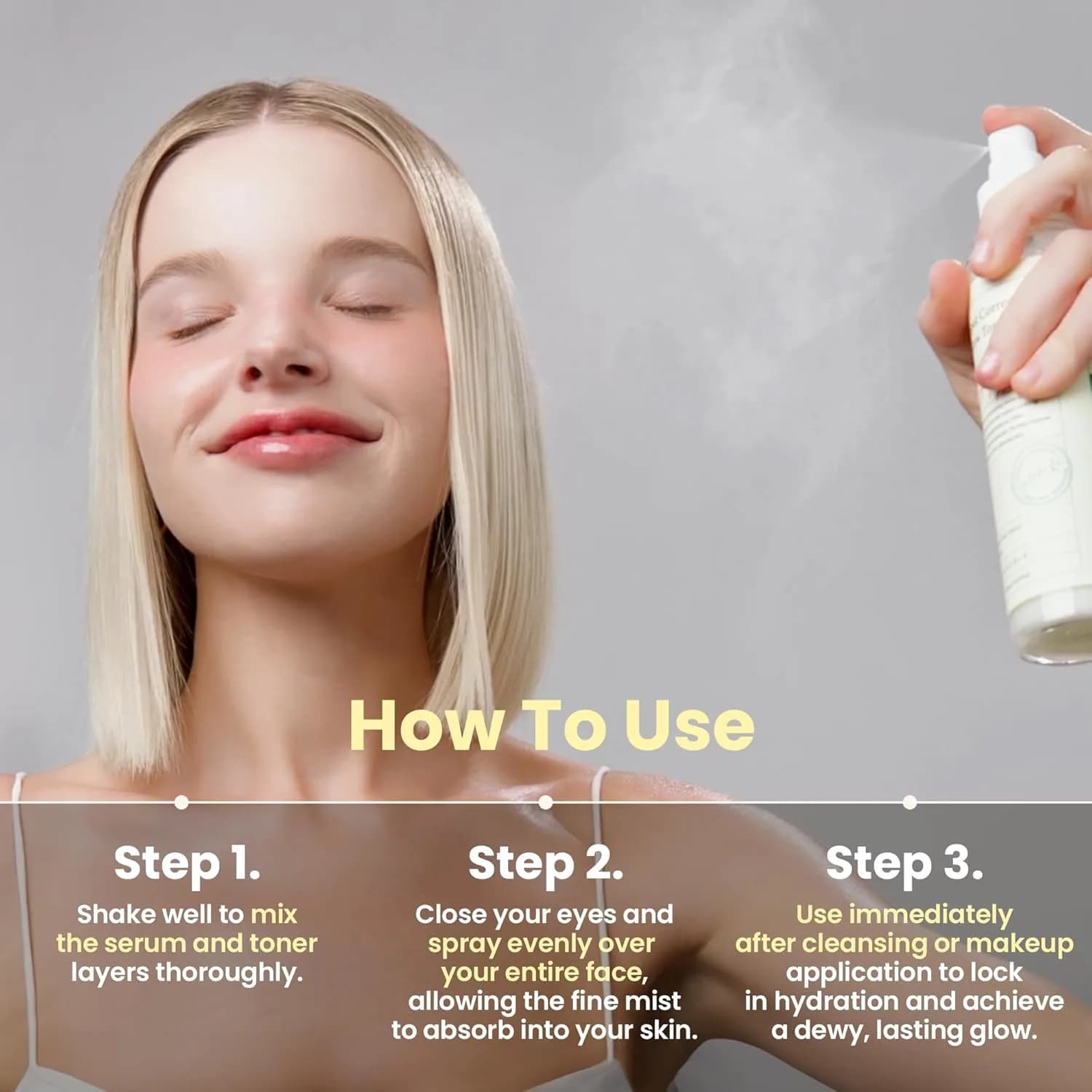 تونر ضد لک و روشن کننده اکسیس وای AXIS-Y مدل Dark Spot Correcting Glow Toner | حجم 125 میل — تصویر ۸