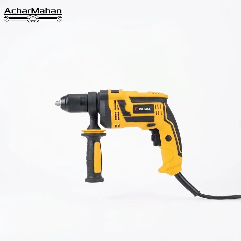 دریل چکشی سه نظام ۱۳ اتومات فلزی اینتیمکس مدل 0137 — تصویر ۲