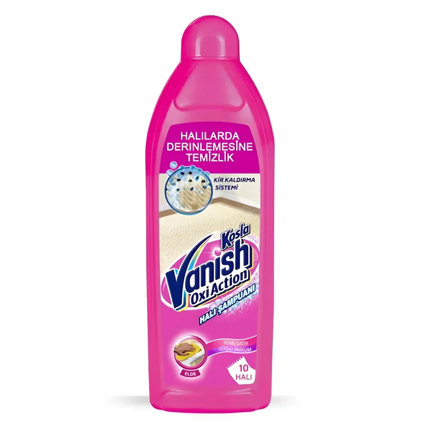 شامپو فرش ونیش Vanish مدل Oxi Action مناسب مصرف دستی | حجم 850 میل