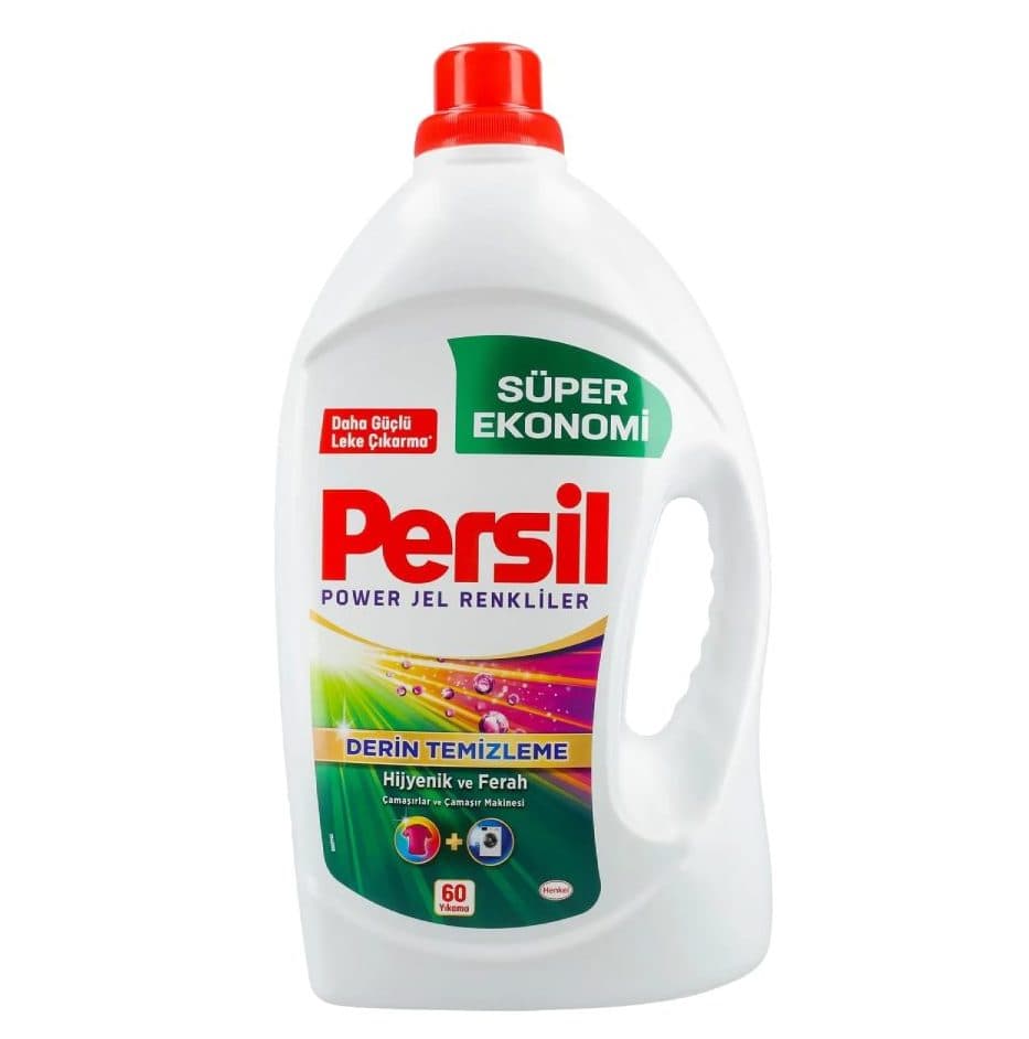 ژل لباسشویی لباسهای رنگی پرسیل Persil مدل Derin Temizleme | حجم 3900 میل