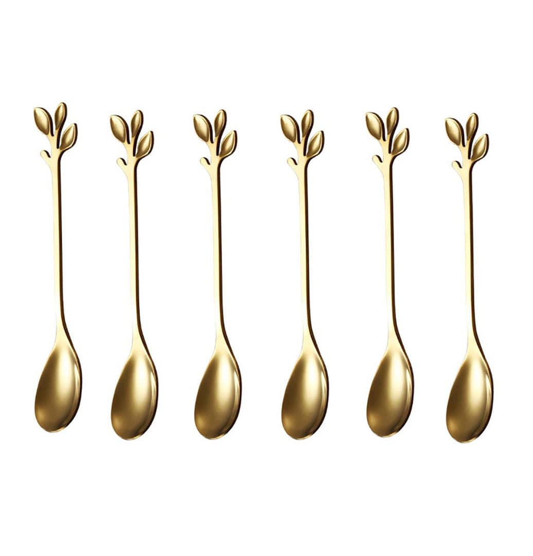 قاشق چای خوری برگ