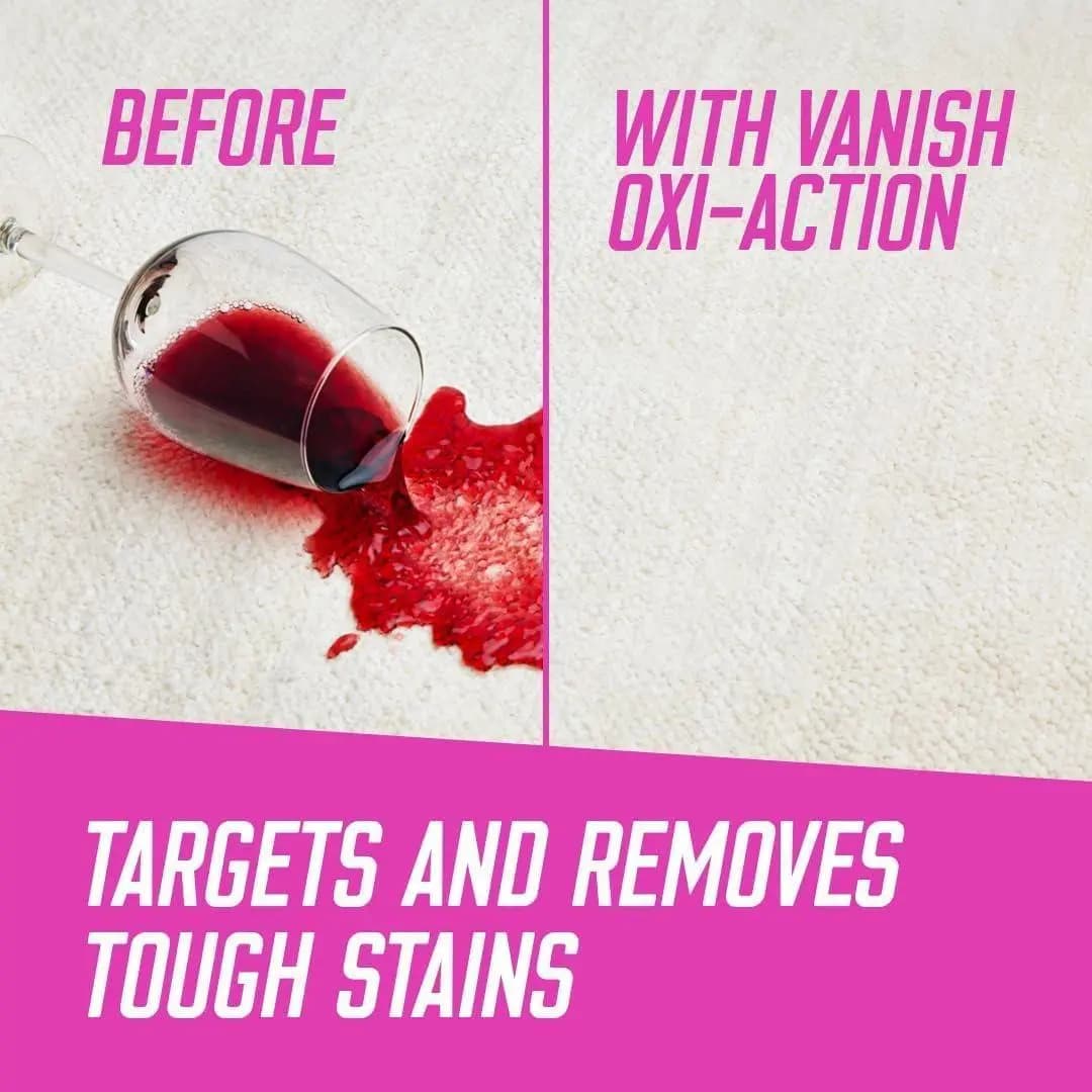ژل لکه بر لباس ونیش Vanish مدل PowerGel Stain Remover | حجم 200 میل — تصویر ۴