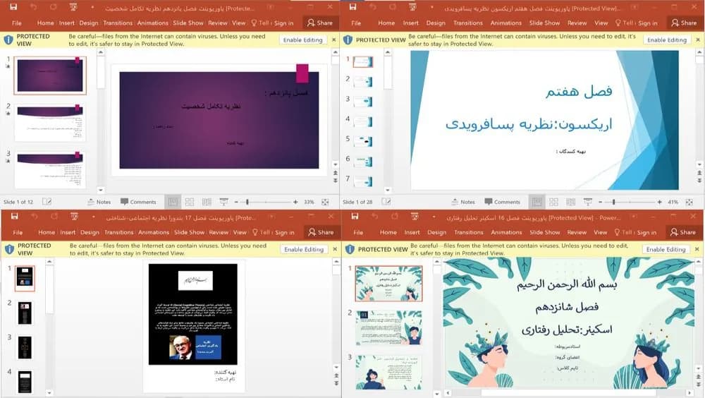 پکیج پاورپوینت کتاب نظریه های شخصیت (ویراست دهم) گریگوری جی.فیست – تامی.آن رابرتس