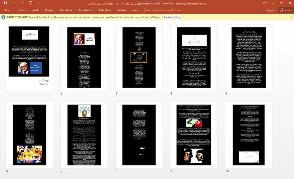 پاورپوینت فصل 17: بندورا نظریه اجتماعی–شناختی (کتاب نظریه های شخصیت گریگوری جی.فیست)