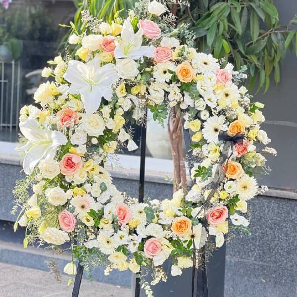 تاج گل ترحیم برای مسجد