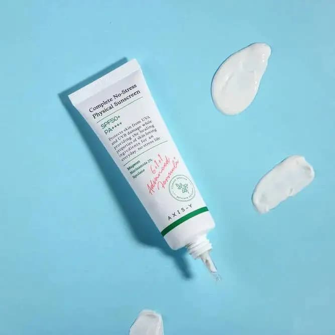 ضد آفتاب فیزیکی اکسیس وای Axis-Y مدل Complete No-Stress Physical Sunscreen | حجم 50 میل — تصویر ۷