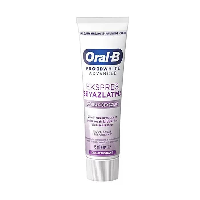 خمیردندان سفید کننده pro 3d white اورال بی 75 میل