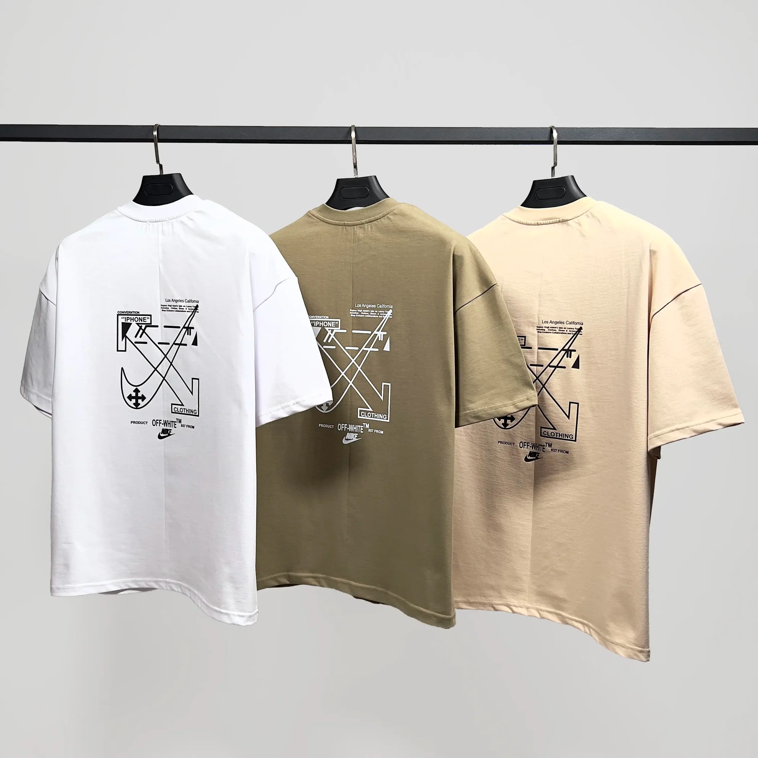 تیشرت مچینست طرح OFF-WHITE — تصویر ۴