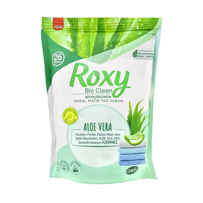 پودر صابون روکسی رایحه آلوئه ورا 800 گرم