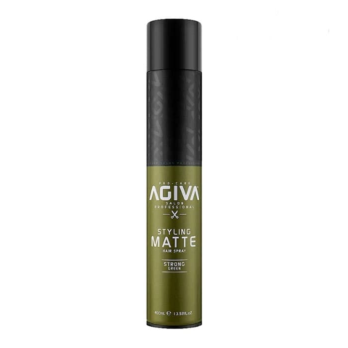اسپری نگهدارنده مو قوی و مات کننده سبز styling matte آگیوا 400 میل