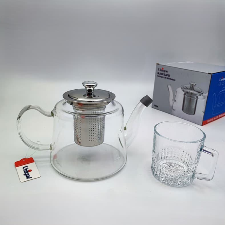 قوری پیرکس 1100ML یونیک کدUN-7938 — تصویر ۳