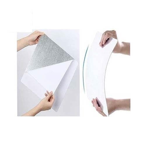 آینه موج دار و چسب دار مدل مستطیل