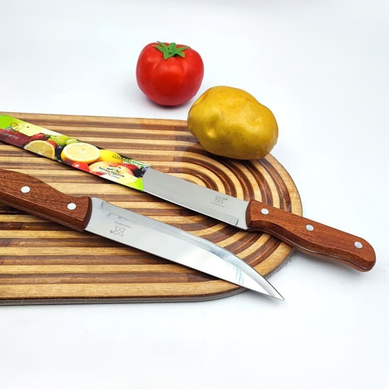 چاقو دسته چوبی مدل MG701