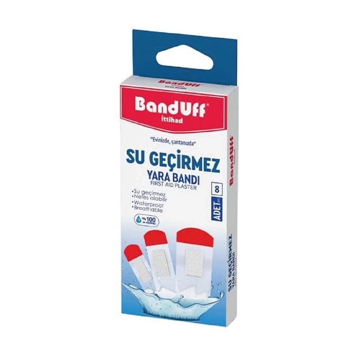 چسب زخم ضدآب banduff بسته 8 عددی