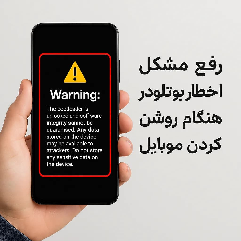 رفع ارور بعد از آنلاک بوتلودر مدل A325N