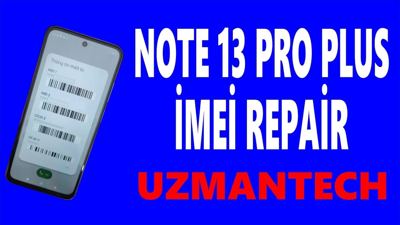 اموزش ترمیم سریال شیاومی Redmi Note 13 Pro Plus 5G Zircon (متد سخت افزار)