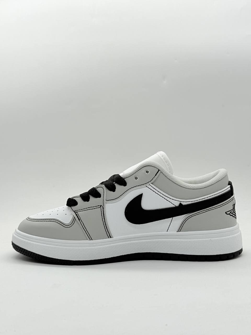 کفش نایک جردن پاریس سفید خاکستری Nike Jordan Paris White Gray Shoes — تصویر ۴
