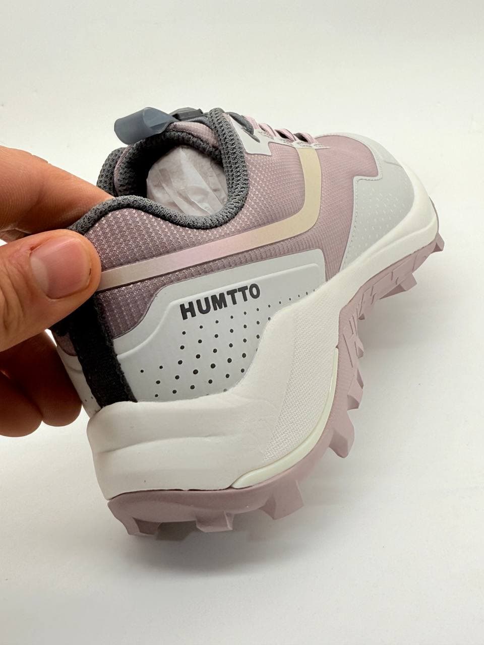 کفش اورجینال هامتو خاکستری بنفش Original Hamto shoes, gray and purple — تصویر ۶