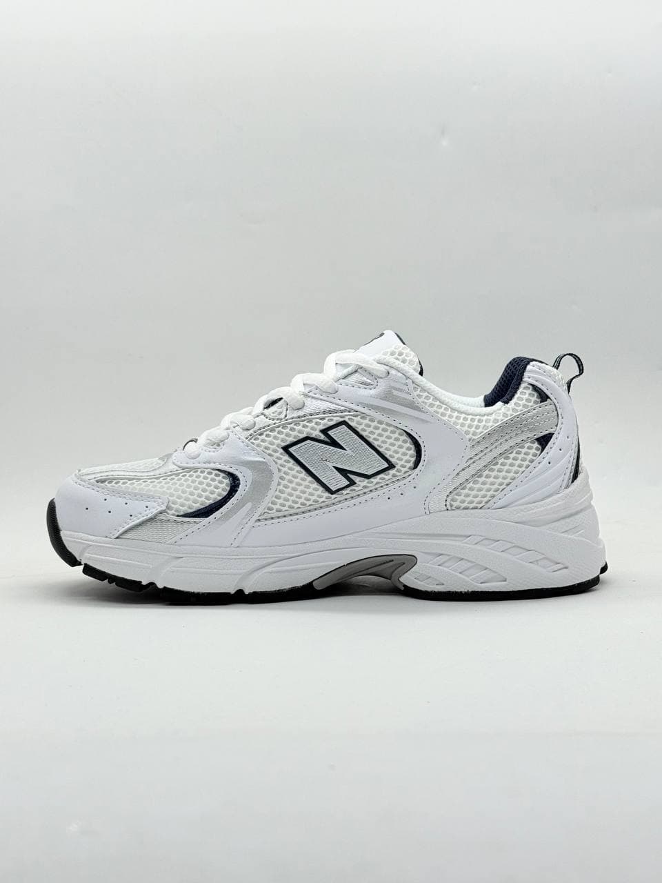 کفش نیوبالانس 530 مردانه سفید سرمه ای New Balance 530 Men’s Navy White Shoes — تصویر ۴