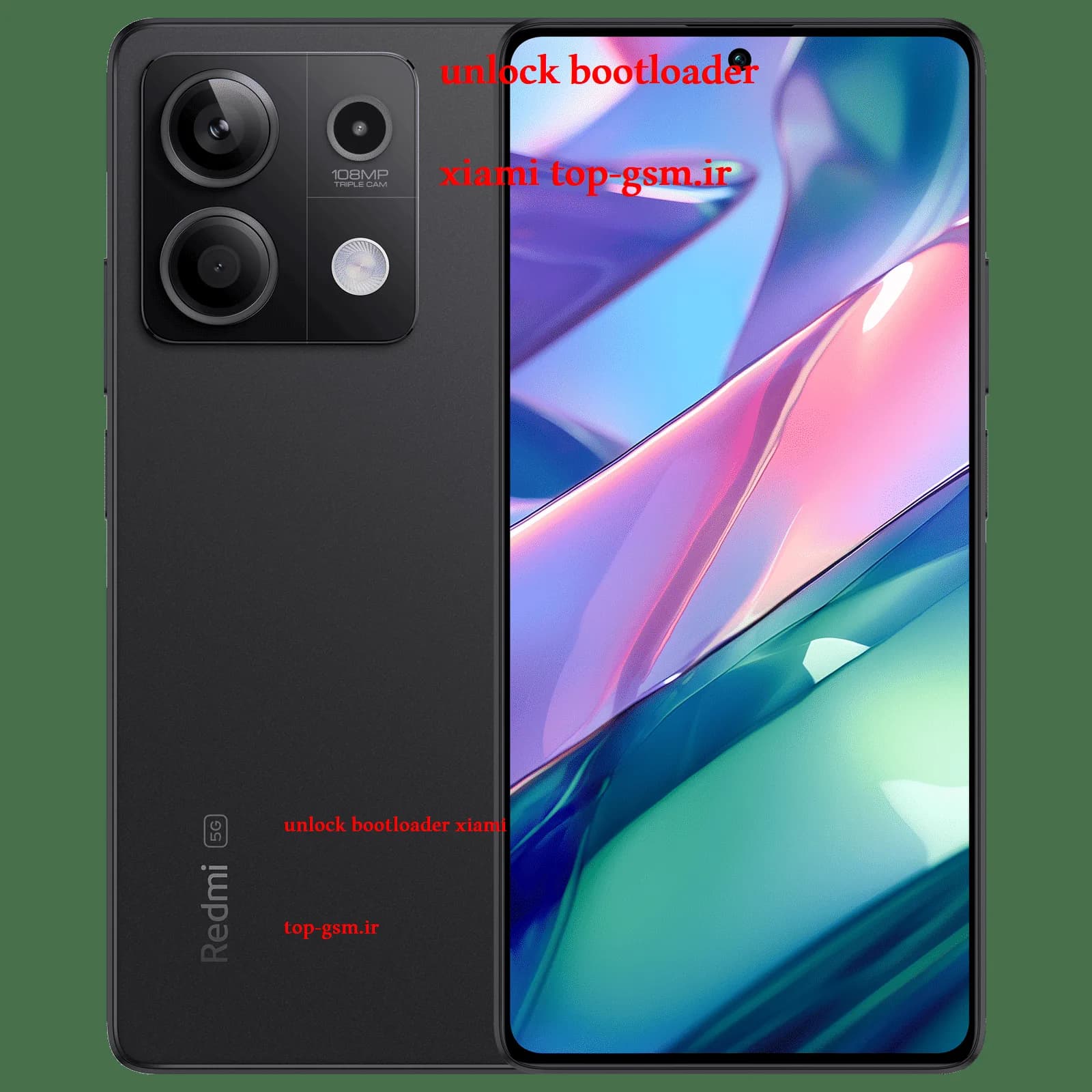 فایل آنلاک بوتلودر دائمی Redmi Note 13R Pro