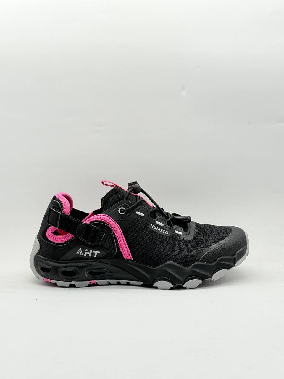 کفش آبنوردی هامتو مشکی صورتی Hamto black pink diving shoes